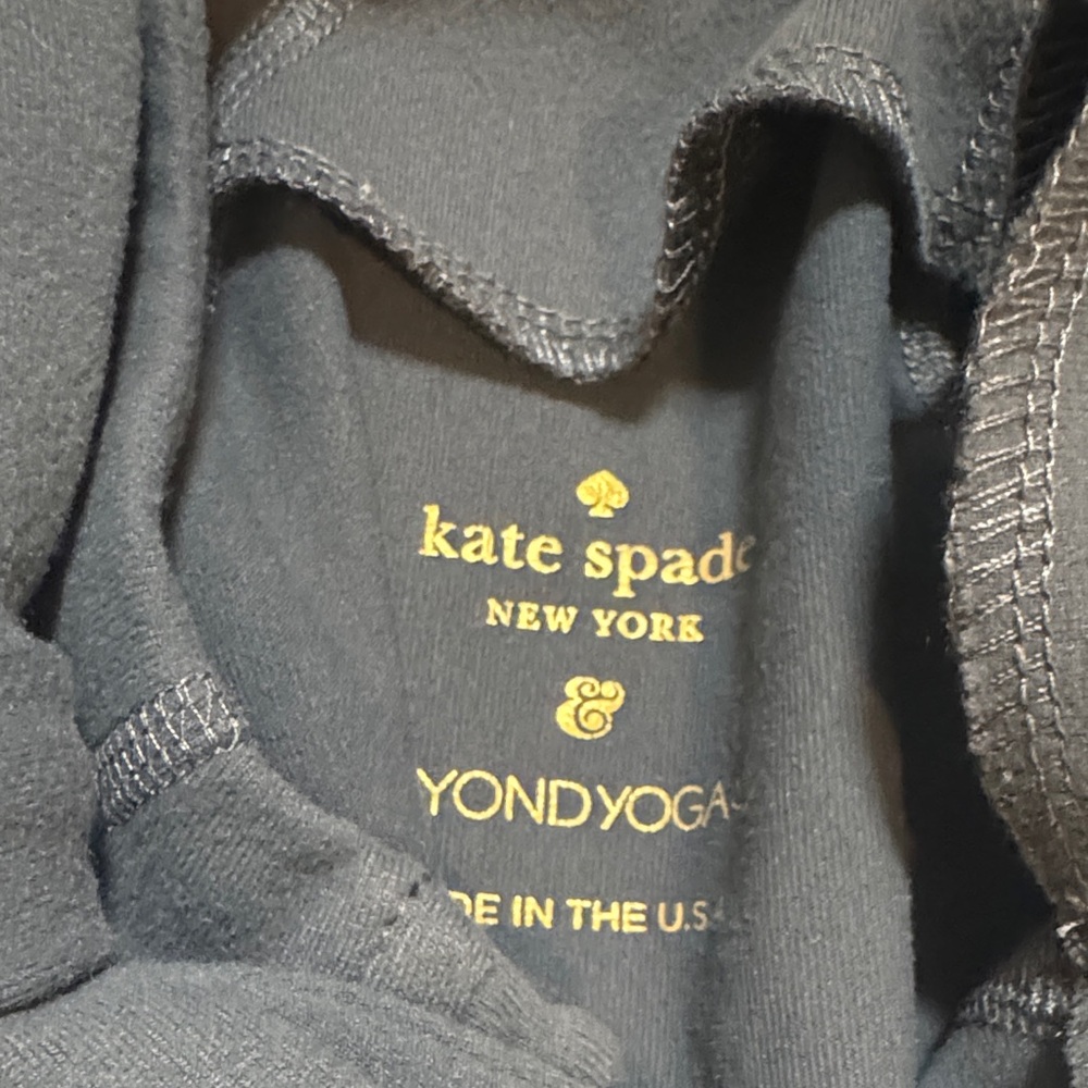 Kate Spade x Beyond Yoga Neck Bow Front Zip Jacket. - Picture 8 of 13